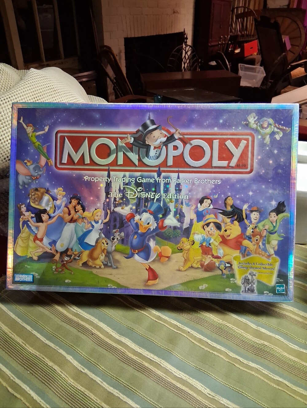 2001 Disney Monopoly Game.  Sealed In Original Box.  Never Opened.